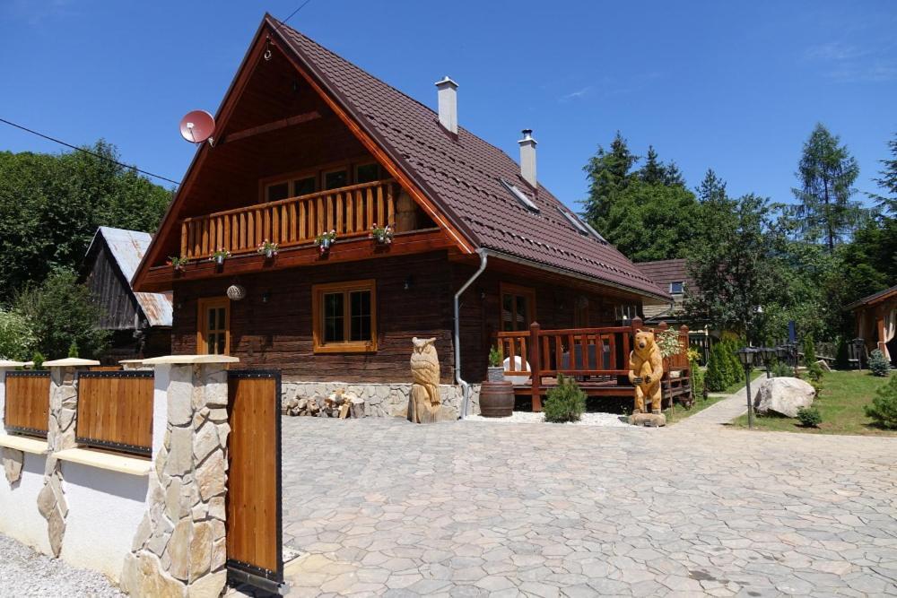 Dvojapartmánová drevenica Mýto Mýto pod Ďumbierom Exterior foto